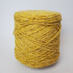 Итальянская пряжа TWEED от G&G Filati (шерсть мериноса 80 па 20, 400м/100гр) желтый