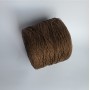 Итальянская Пряжа Millefilli art.Lino (100% лен коричневый, метраж 170м/100гр)