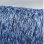 Итальянская Пряжа stock Missoni (100% Лен, метраж 400м/100гр, цвет меланж голубо-синий)
